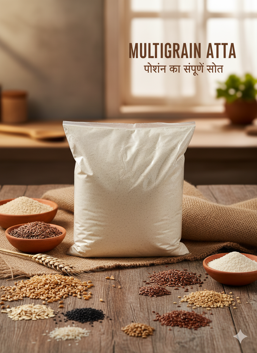 Premium Multigrain Atta – Complete Nutrition Flour