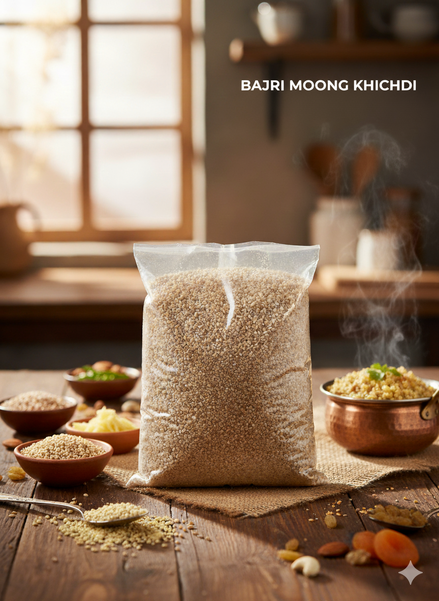 Bajri Moong Khichdi Mix – Nutritious & Traditional Healthy Meal