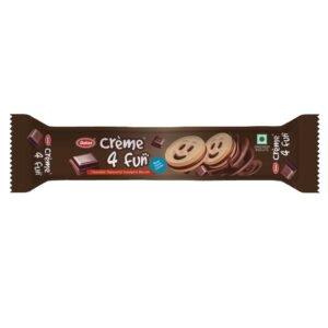 Dukes Crème 4 Fun Chocolate Sandwich Biscuits – Creamy & Crunchy Treat