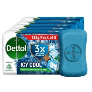 Dettol Icy Cool Soap 150g (Pack of 8)