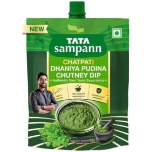 Tata Sampann Chatpati Dhaniya Pudina Chutney Dip – Authentic Desi Taste