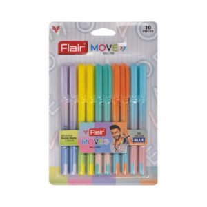 Flair MOVE Ball Pen Set – (10 Pieces)