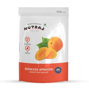 Nutraj Seedless Apricots (Dried Pitted Apricot) – 200g