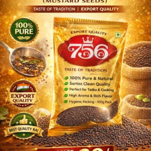 756 Premium Rai (Mustard Seeds) – 100% Pure & Sortex Clean | 100g Pack