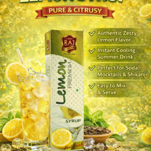 Shri Raj Lemon Syrup – Refreshing Citrus Summer Drink