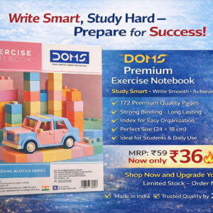 DOMS Premium NoteBook – 172 Pages