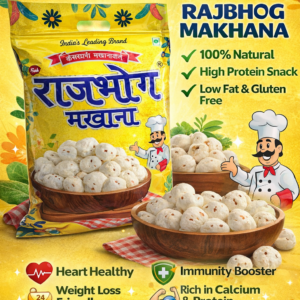 Rajbhog Makhana 250g – Healthy, Natural & High Protein Snack
