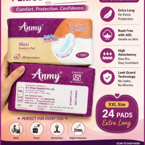 Ammy Maxi Sanitary Pad XXL 24 Pads