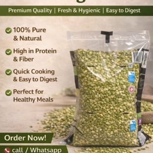 Split Green Moong Dal – Premium Quality