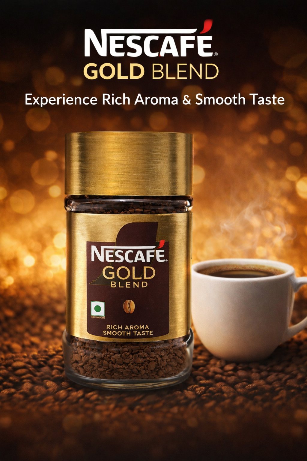 Buy Nescafé Gold Blend Online at Kimart.in – Rich Aroma & Smooth Taste 50g