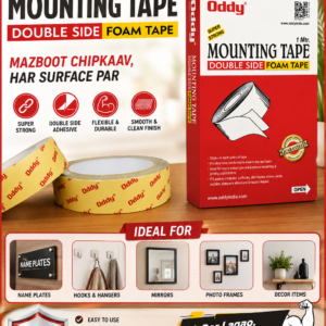 Oddy Super Strong Double Side Foam Mounting Tape – 1 Meter