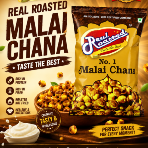 Real Roasted No. 1 Malai Chana 500g