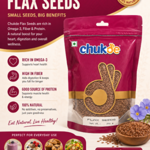 Chukde Flax Seeds (Alsi) – 200g