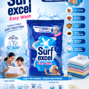 Surf Excel Easy Wash Detergent Powder – 1 kg Pack