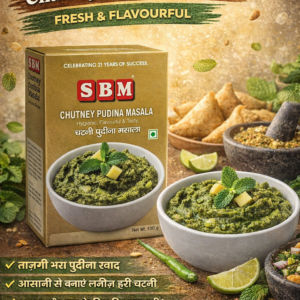 SBM Chutney Pudina Masala – Fresh Mint Chutney Spice Mix