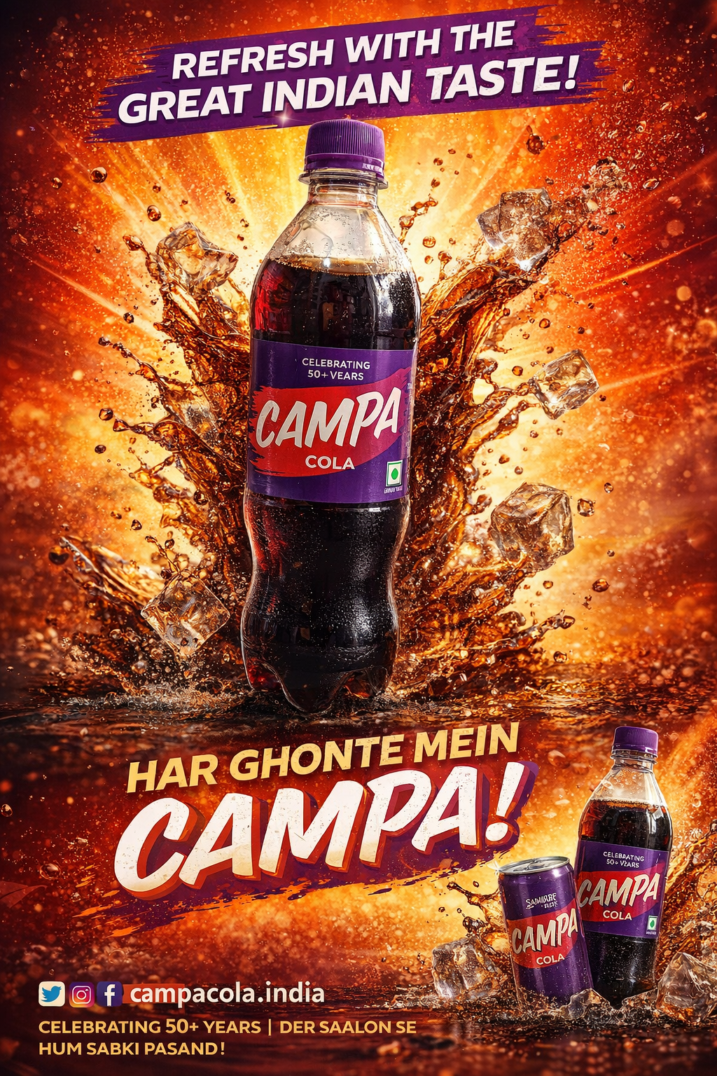 Campa Cola 500ml – Refresh with Great Indian Taste