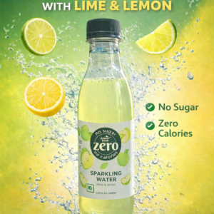 Green Apple Sparkling Water – No Sugar, Zero Calories | 250ml Refreshing Drink