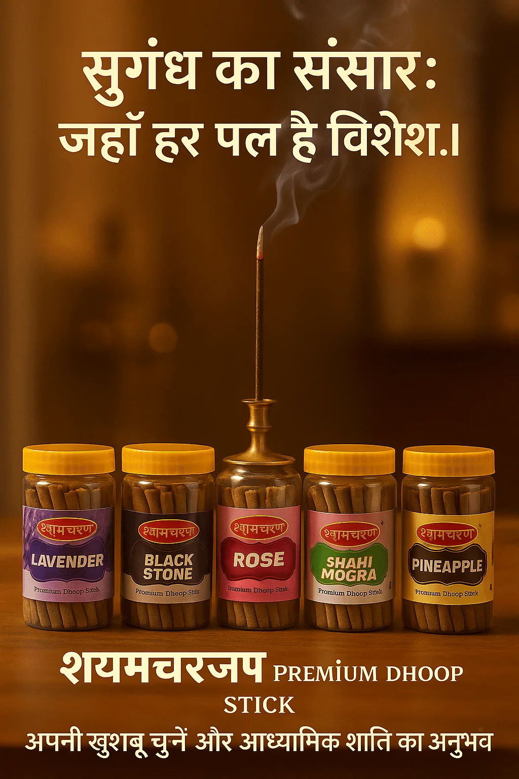 Shyam Charan Premium Dhoop Stick