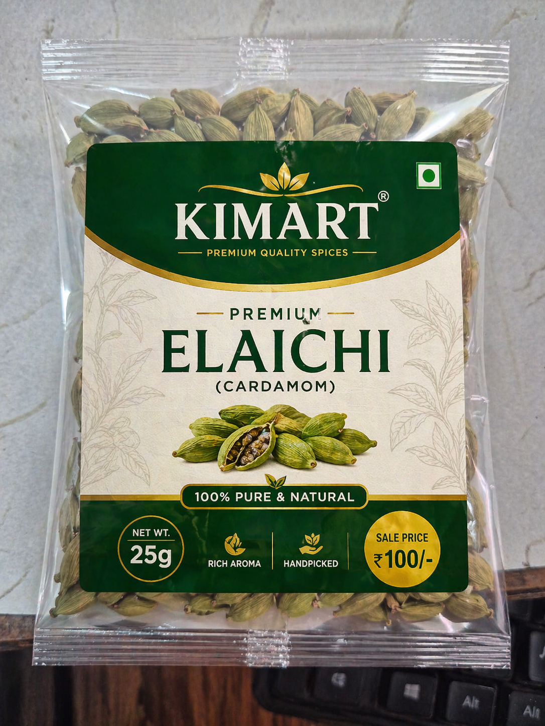KIMART Premium Elaichi 25g – ₹100