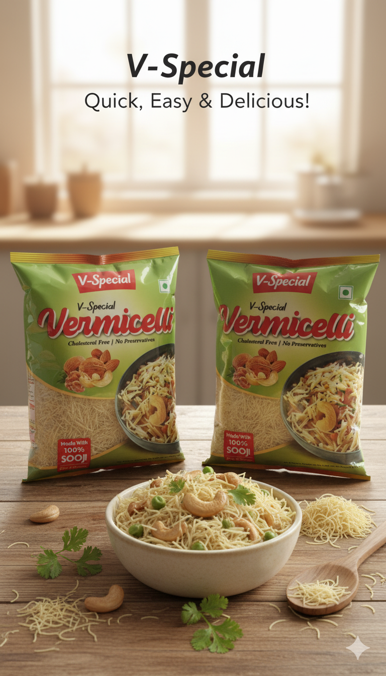 V-Special Vermicelli – 100% Sooji