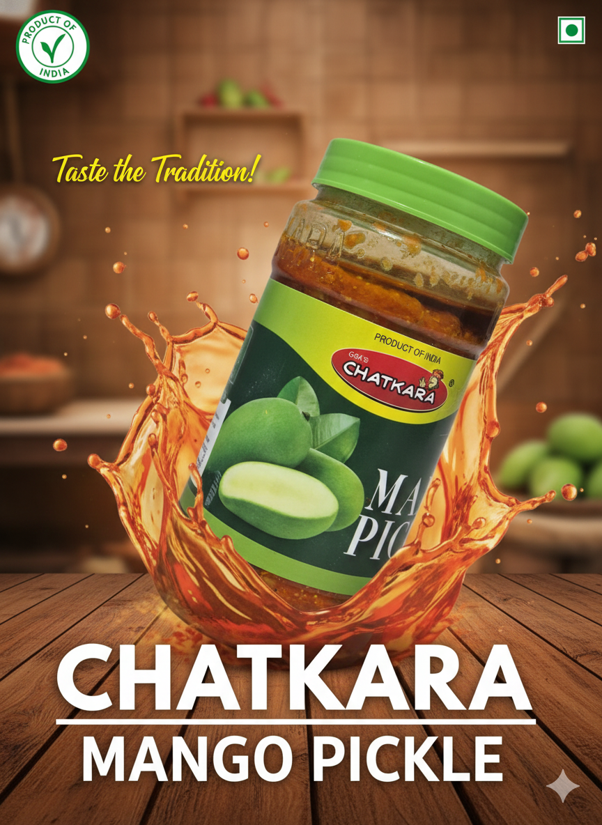 Chatkara Mango Pickle – Traditional Indian Aam Ka Achar