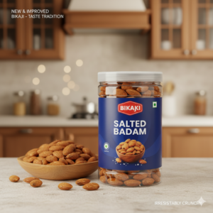 Bikaji Salted Badam – Crunchy Roasted Almonds