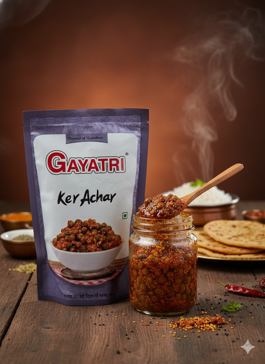 Gayatri Ker Achar – Authentic Rajasthani Spicy Ker Pickle | Homemade Style Taste