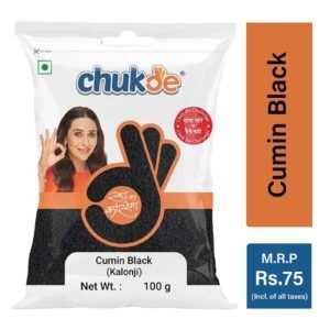 Chukde Spices Kalonji Seeds/Black Cumin, 100G