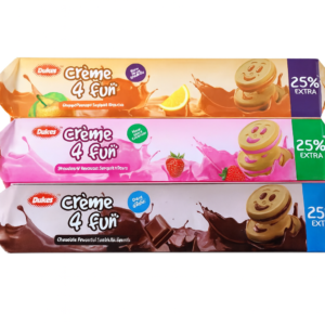 Dukes Crème 4 Fun Sandwich Biscuits