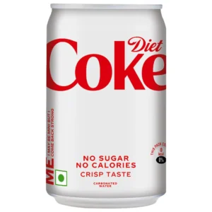 Diet Coke Soft Drink 200ml Can (No Sugar, No Calories)