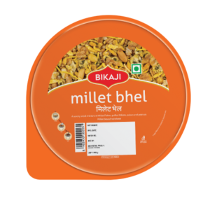Bikaji Millet Bhel 90g Cup Pack – Ready to Eat Namkeen