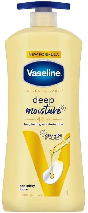 Vaseline Intensive Care Deep Moisture Lotion 725ml | 48Hr Moisturization