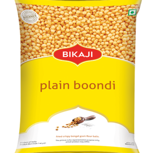 Bikaji Plain Boondi 200g Namkeen Snack Pack