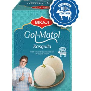 Bikaji Gol-Matol Rasgulla (Milk-Soaked Sweet Balls in Sugar Syrup)
