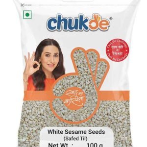 Chukde White Sesame Seeds (Safed Til) 100g | Premium Til